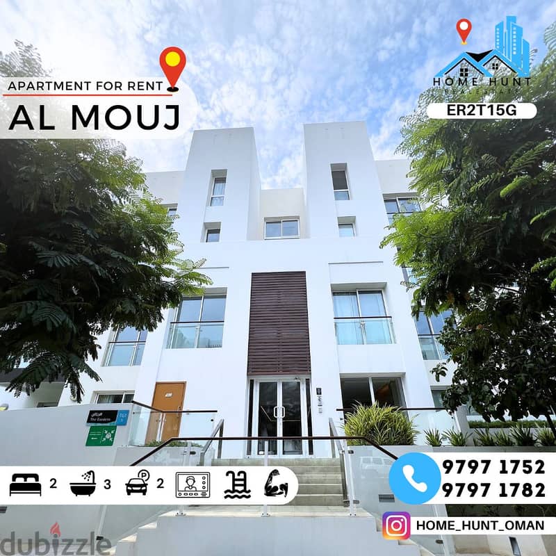 AL MOUJ | STUNNING 2BHK APARTMENT IN THE GARDENS 0