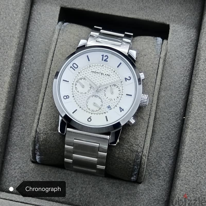 LATEST BRANDED MONT BLANC  BATTERY MEN'S WATCH 12