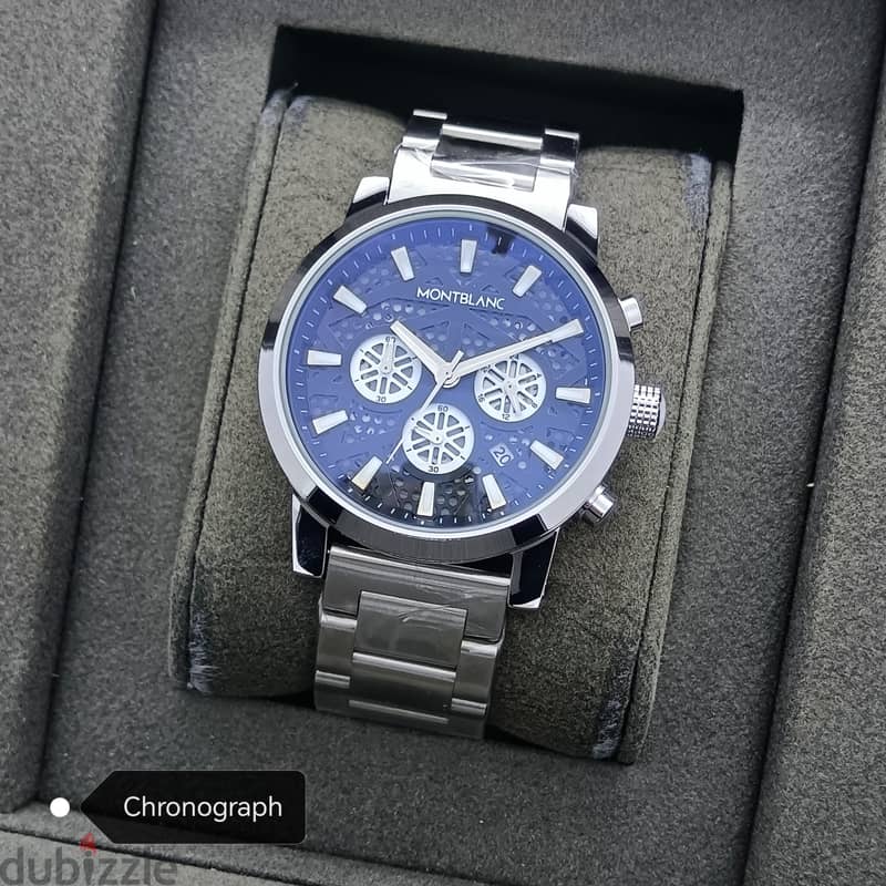 LATEST BRANDED MONT BLANC  BATTERY MEN'S WATCH 18