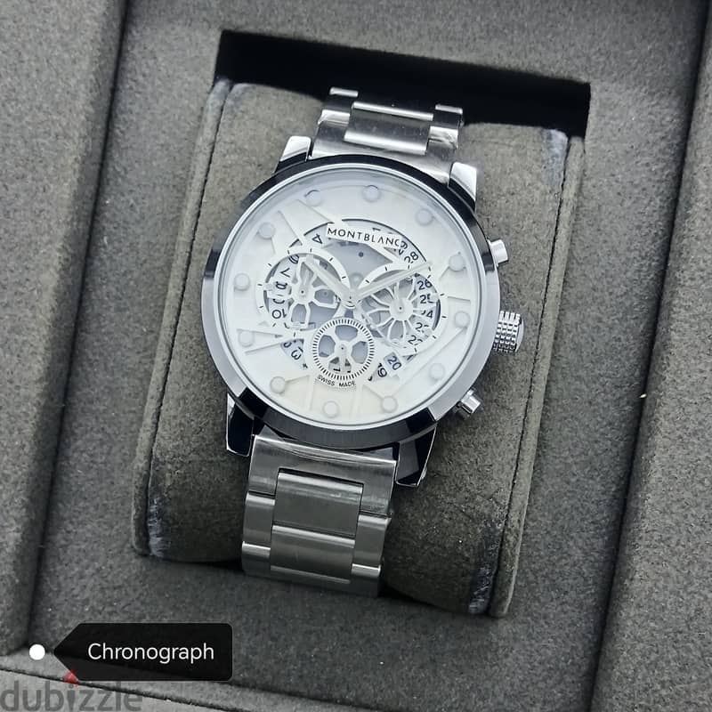 LATEST BRANDED MONT BLANC  BATTERY MEN'S WATCH 19