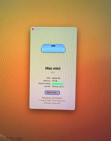 Mac mini 2023, 1TB, 16GB ram, M2 4