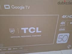 New sealed pack TV 50"