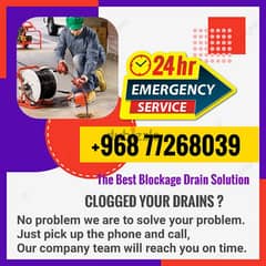 Clogged drainage plumber | Blockage drain cleaner 0