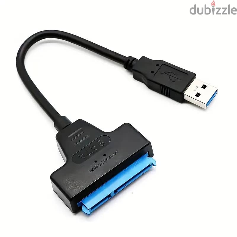 Hard Drive Adapter Cable SATA to USB 3.0 Adapter Cable for 2.5 Inch 7