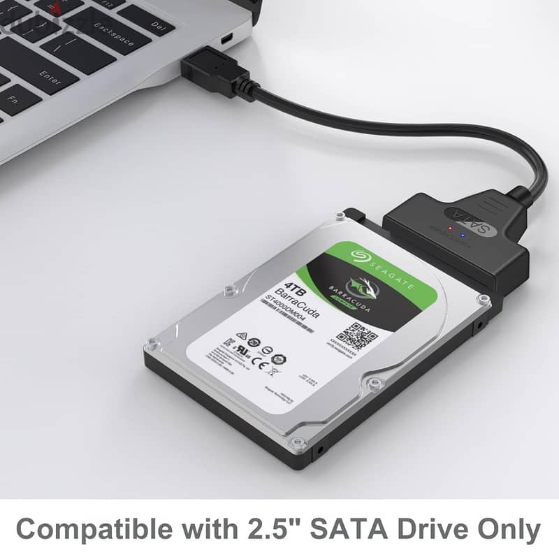 Hard Drive Adapter Cable SATA to USB 3.0 Adapter Cable for 2.5 Inch 8