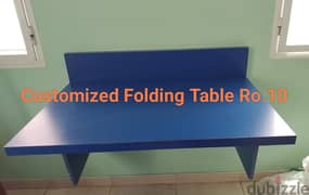 Customized Folding Table-Wall Fitting 0