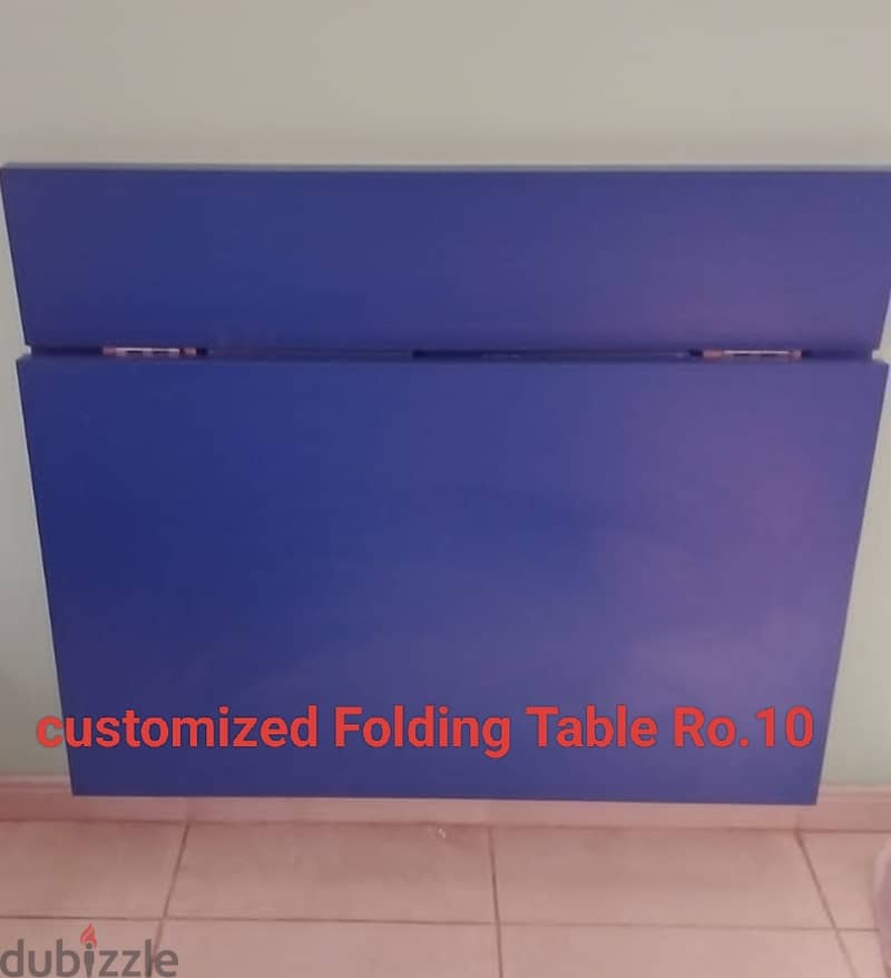 Customized Folding Table-Wall Fitting 1