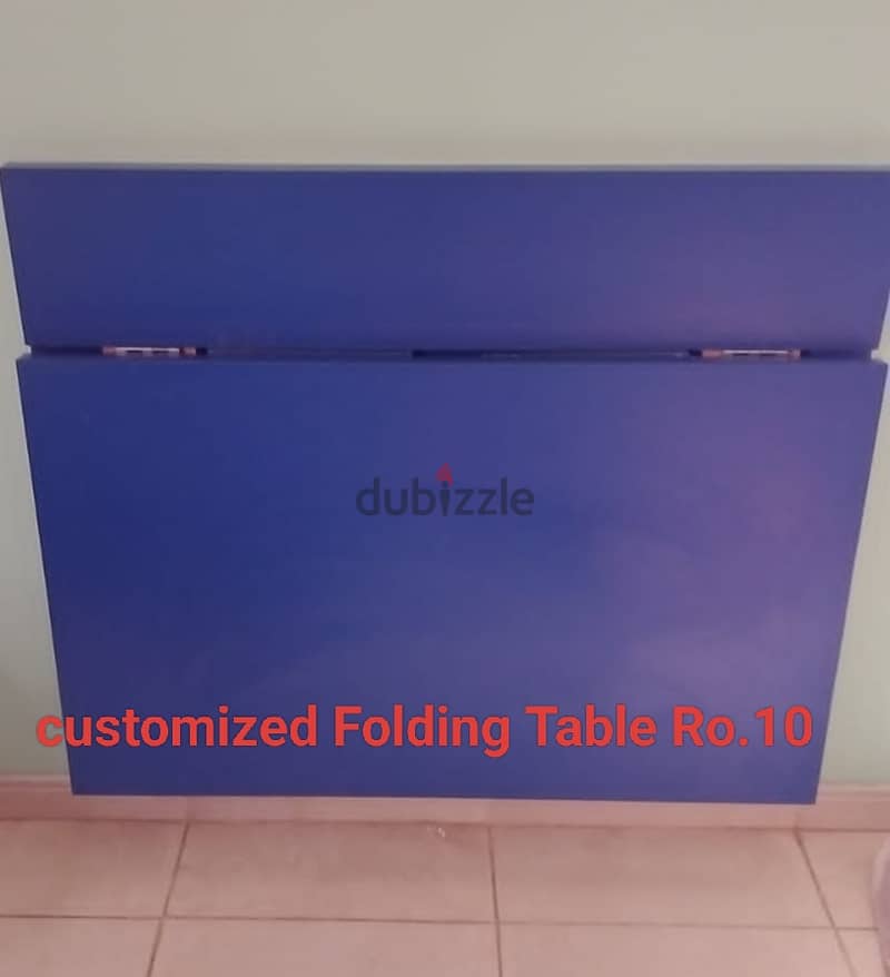 Customized Folding Table-Wall Fitting 1