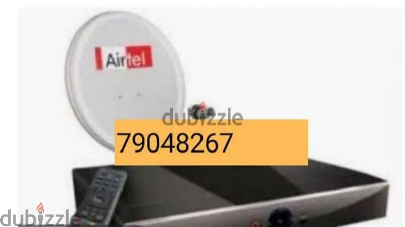 Satellite dish fixing Airtel ArabSet Nileset DishTv install and  . 0