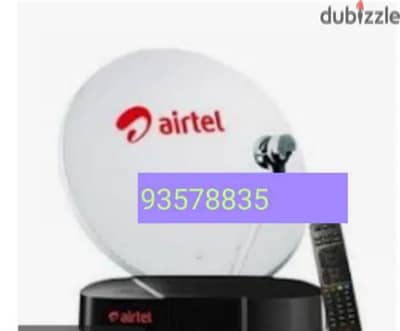 Nilsat arabsat dish Airtel pakast tata saky install