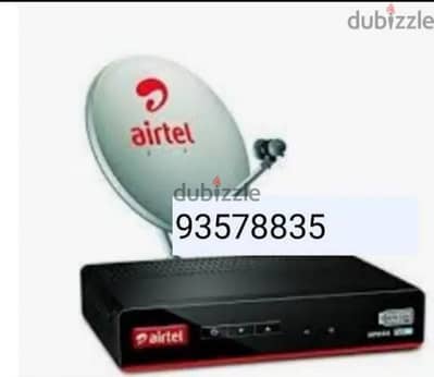 Satellite nilsat Arabsat airtel dish tata saky All install