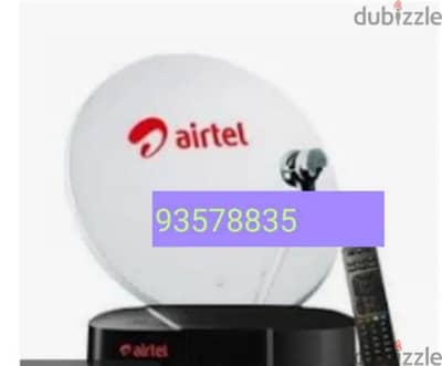 Satellite nilsat Arabsat airtel dish tata saky All install