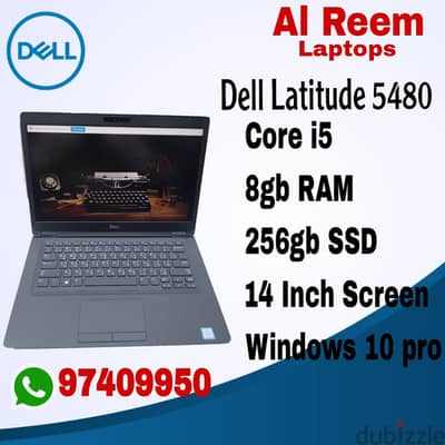 DELL CORE I5 8GB RAM 256GB SSD 14 INCH SCREEN WINDWS 11PRO