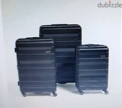 Brand new beautiful black color luggage  set ( 3 pcs include ) 0