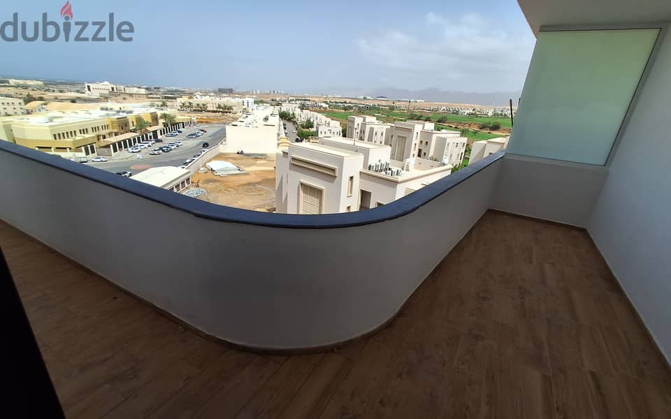 Beautiful flat for rent with nice view located, muscat hills 3