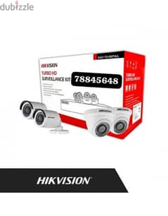 We do all type of CCTV Cameras 
HD Turbo Hikvision Cameras at 6 0