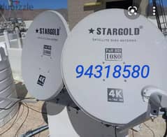 all satellite fixing dish TV fixing and sale