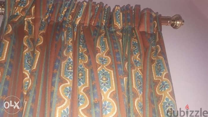 Curtains of 3 pieces cutton 1