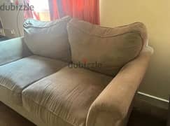 Double Seater Sofa and Single Seater Sofa [Home Centre Product]