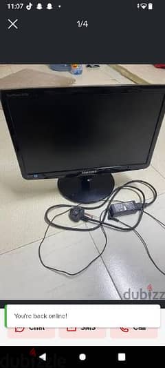 dell monitor is good condi to n very nice monitor