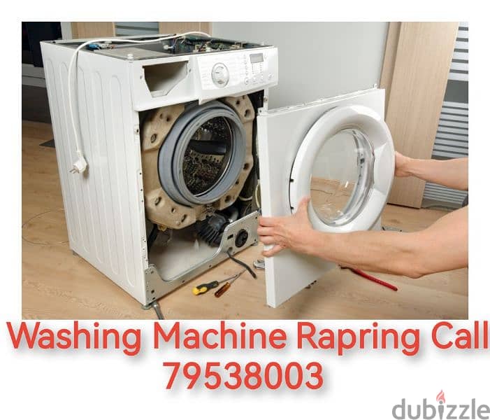 Automatic washing Machine Fridge Mantience and Rapring 0