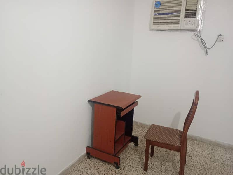 Room for rent semi furnished . executive bachler indians 2