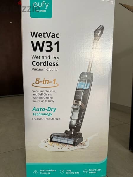 Eufy W31 WetVac Black 1