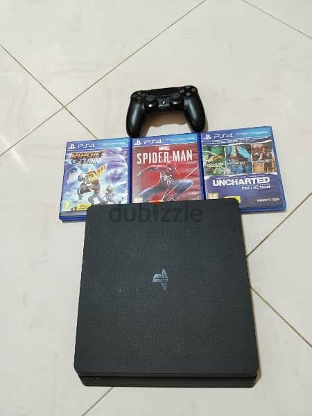 PS4 SLIM 500GB With 5 Games For Sale (Brand New Condition) 5