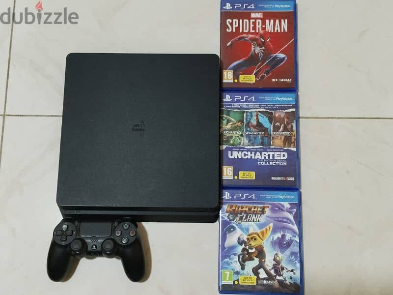 PS4 SLIM 500GB With 5 Games For Sale (Brand New Condition) 9