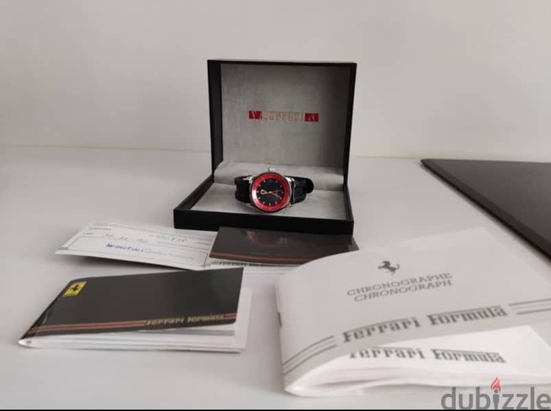 Cartier Ferrari formula watch, year 1990, unused (MUST HAVE) 1