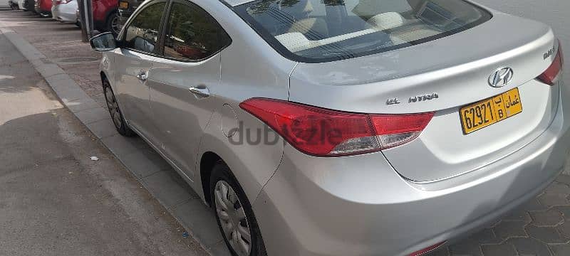 2013 Hyundai Elantra. Full automatic. Oman car with 1 year Mulkiya 3