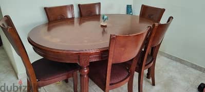Dining Table - 6 Chairs