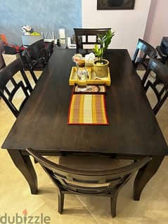 Classy Wooden Dining Table