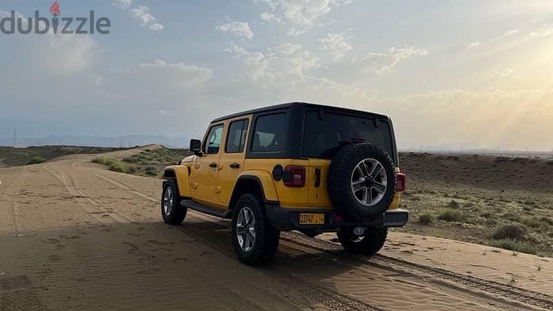 Jeep Wrangler Sahara Full Option 19