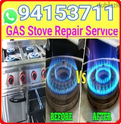 we repair Gas cooking range/ gas stove cooker repair اصلاح طباخات