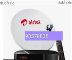 All satellite dish receiver sale and fixing Air tel Arabic All Dish