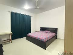Fully Furnished spacious room with balcony on 18 November St in Ghubra