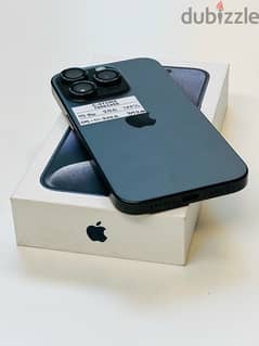 iPhone 15 Pro 256 GB Black titanium with full box 0