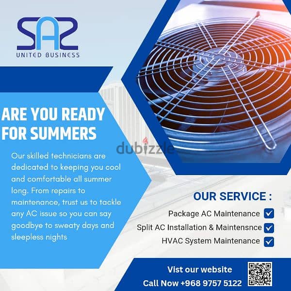 AC SERVICE IN MUSCAT | HVAC MAINTENANCE 1