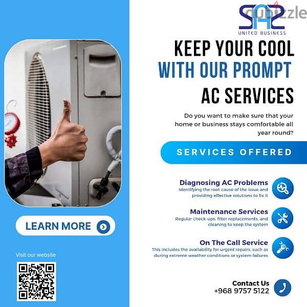 AC SERVICE IN MUSCAT | HVAC MAINTENANCE 2