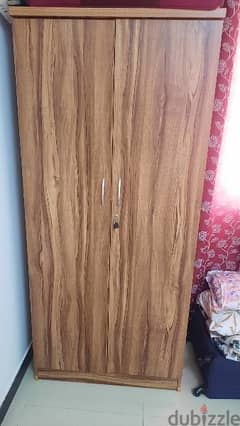 Bed , Mattress and 2-door Cupboard, almost new for Sale just for RO 55