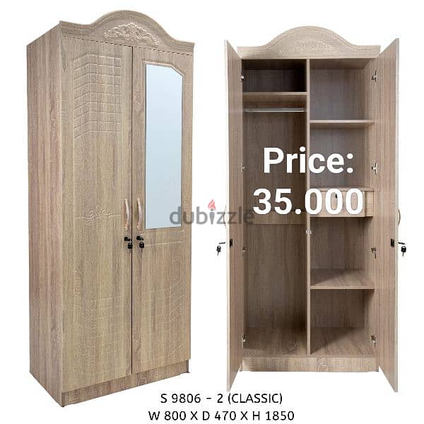 2Door Cupboard 80x180cm price 35.000 1