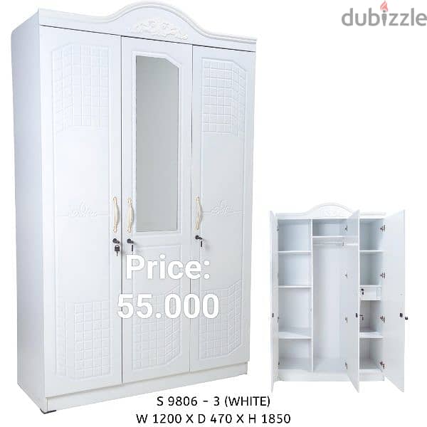2Door Cupboard 80x180cm price 35.000 10