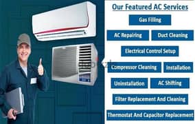 Ac servicing and Ac repairing and Ac gass filling