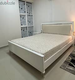 mattress bed case, sofa set, chairs daining table, centre table, lamb