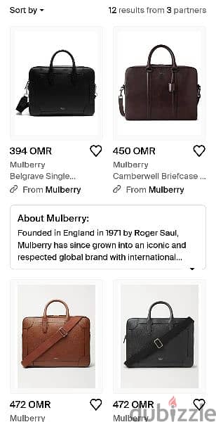 MULBERRY from london pure original leather barnd used 6
