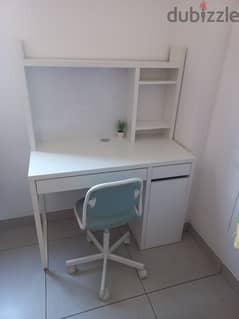 Study table with chair