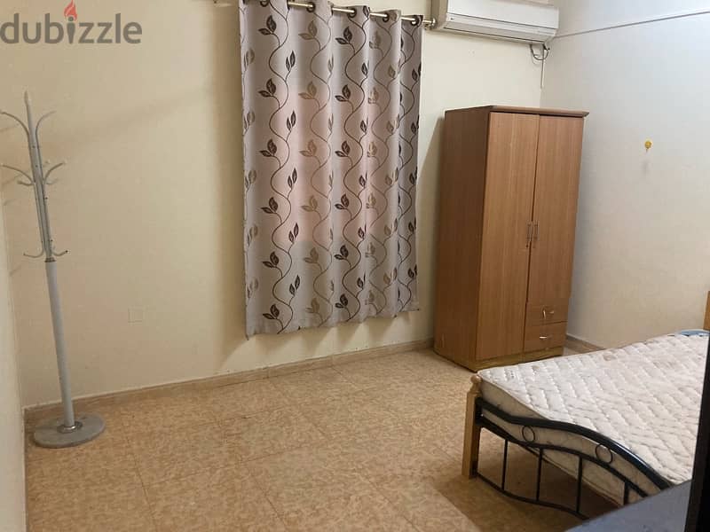 for rent furnished 2 BHK flat two rooms all in 190 near city center 1