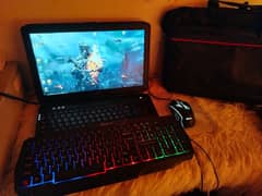 Dell Laptop i5 with x-trike keyboard and mouse RGB with bag & mousepad