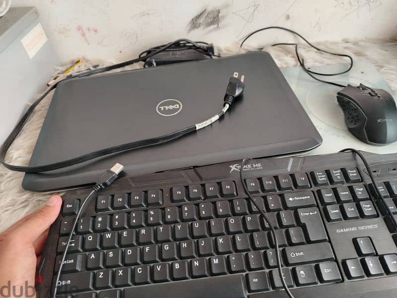 Dell Laptop i5 with x-trike keyboard and mouse RGB with bag & mousepad 1